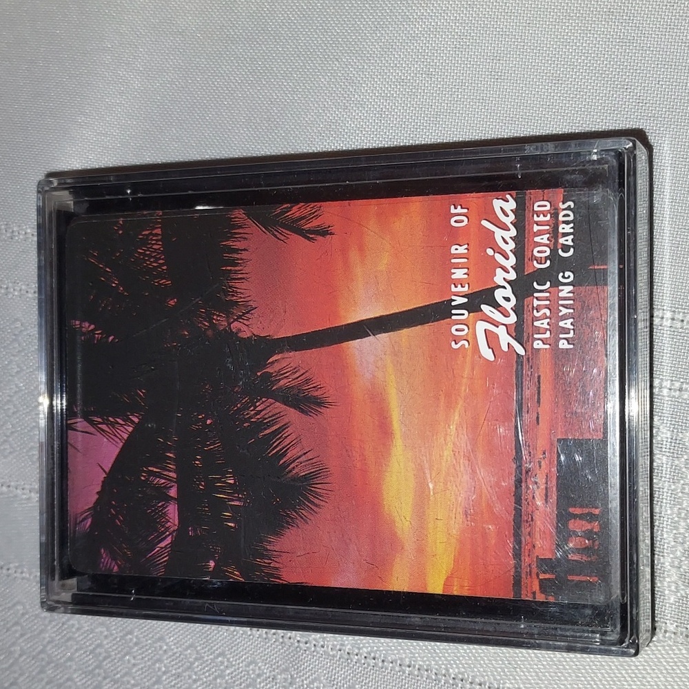 VTG Florida Souvenir Playing Cards